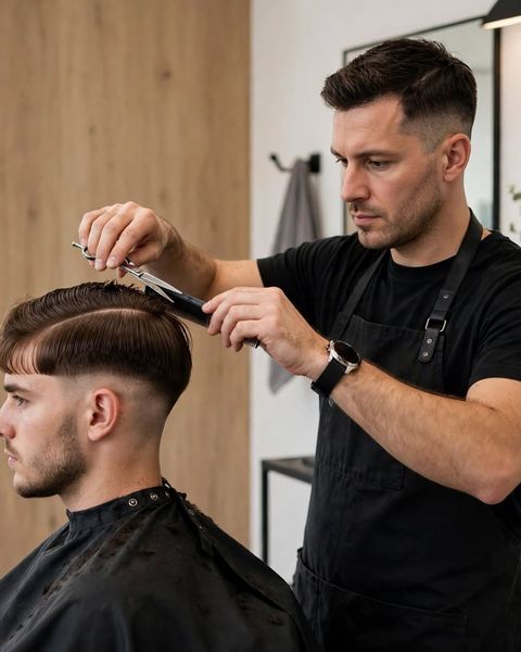 Corte com tesoura